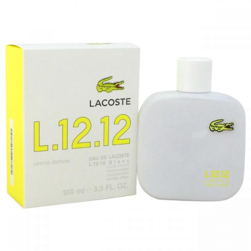 Lacoste Lacoste Eau De Lacoste L.12.12 Blanc Cologne