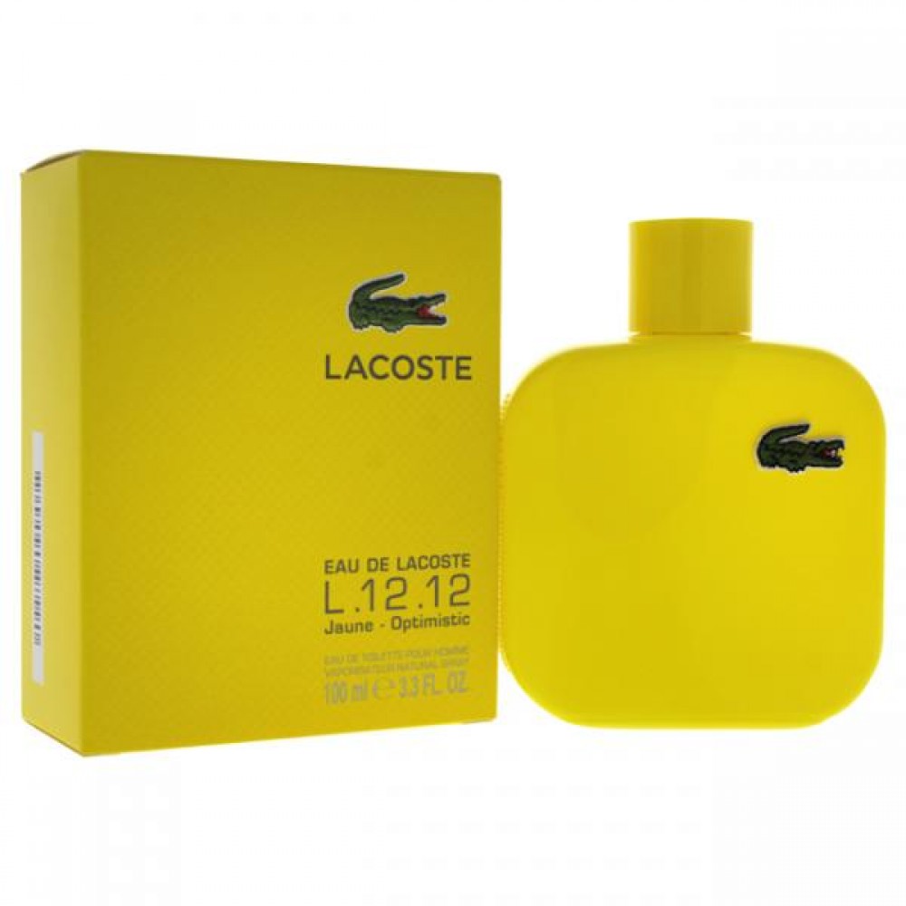 Lacoste Lacoste Eau De Lacoste L.12.12 Yellow Cologne