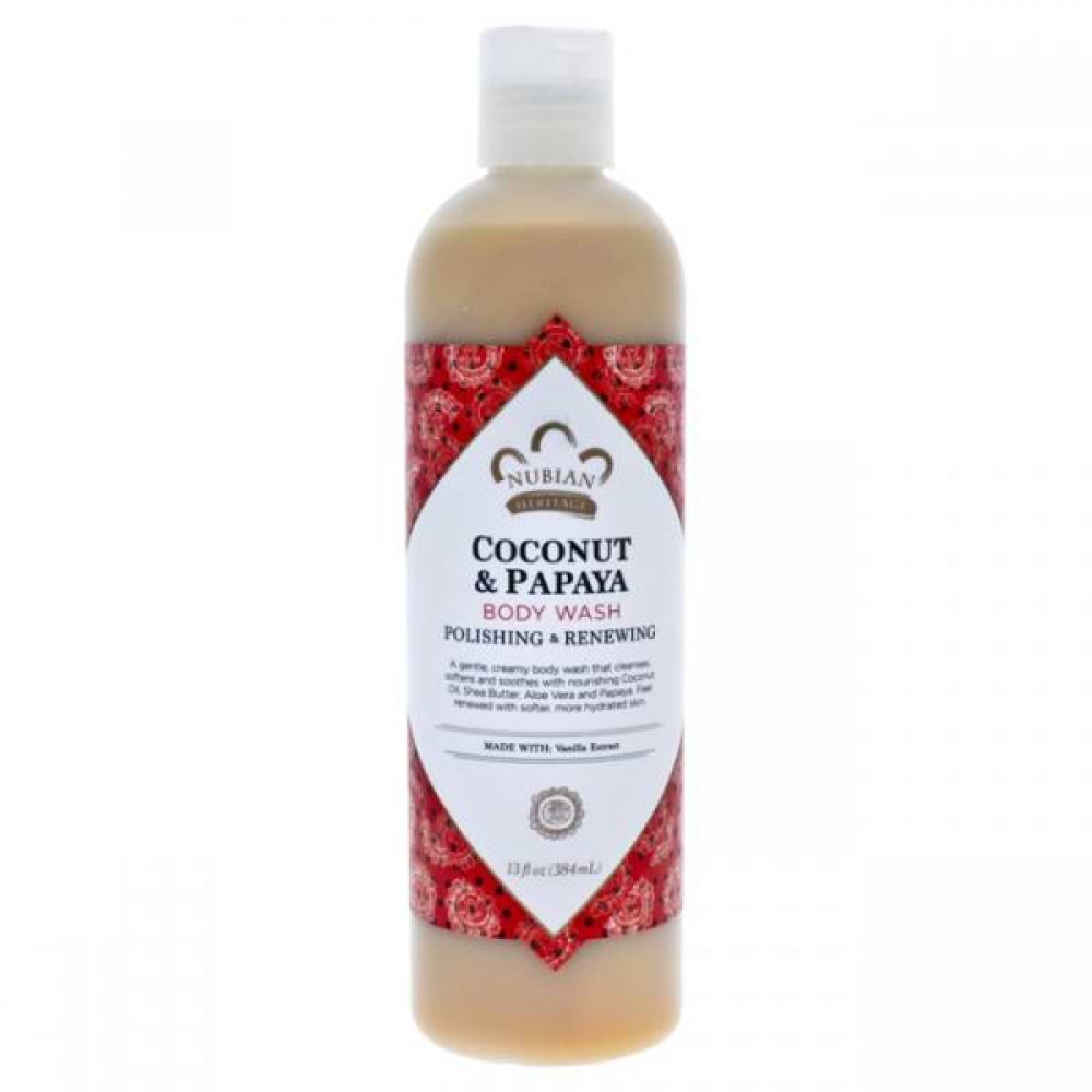 Nubian Heritage Coconut & Papaya Body Wash Unisex