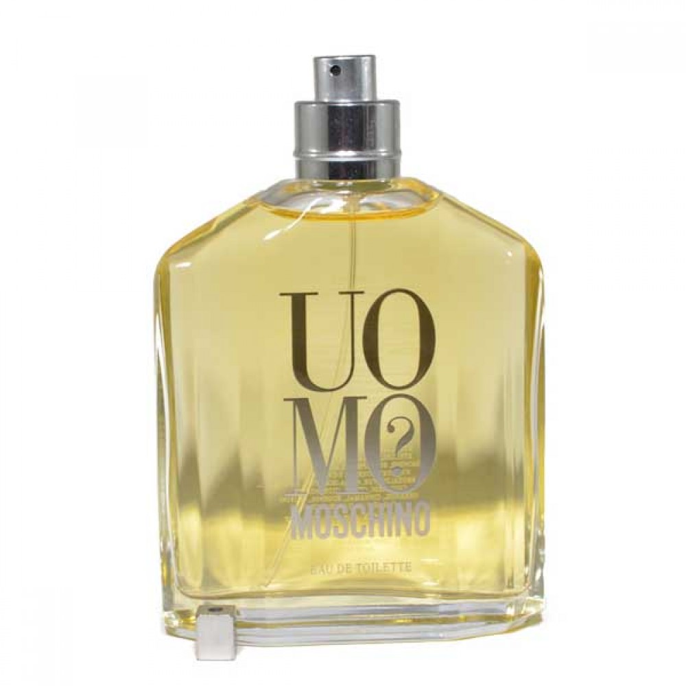 Uomo by Moschino for Men Tester Eau de Toilette 4.2 oz