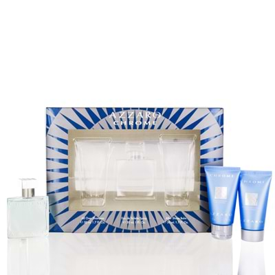 Azzaro Chrome for Men Gift Set