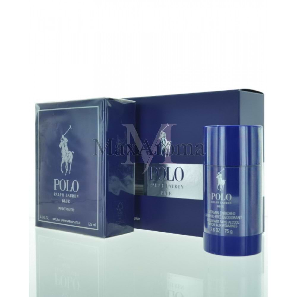 Ralph Lauren Polo Blue Cologne gift Set  for Men