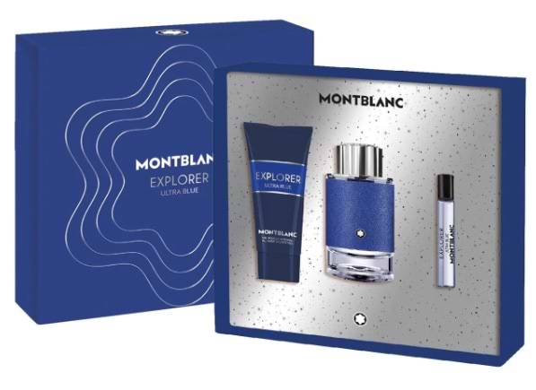 Mont Blanc Explorer Ultra Blue Set