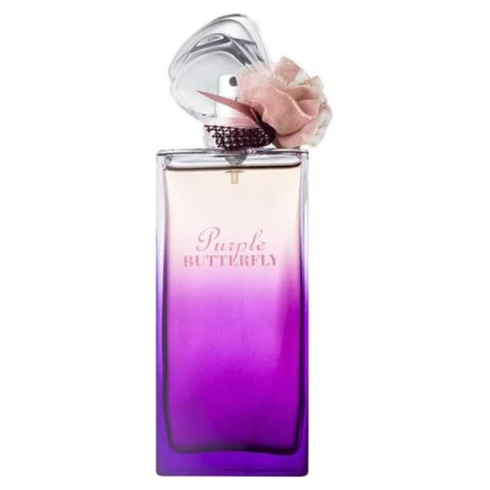 Hanae Mori Purple Butterfly