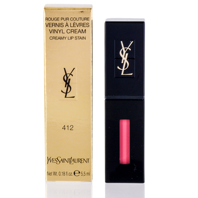 Yves Saint Laurent Vinyl Cream Lip Stain - # 412 Rose Mix