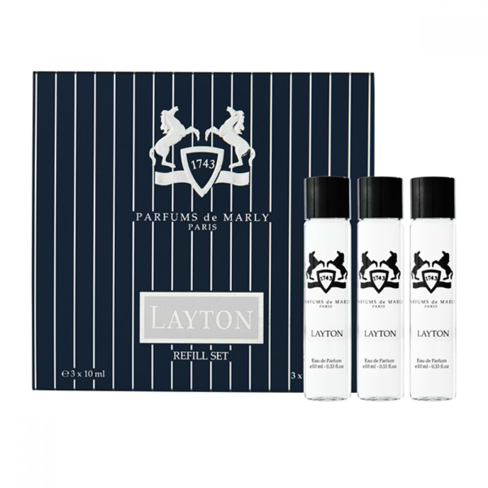 Parfums De Marly Layton Refill Set for Men