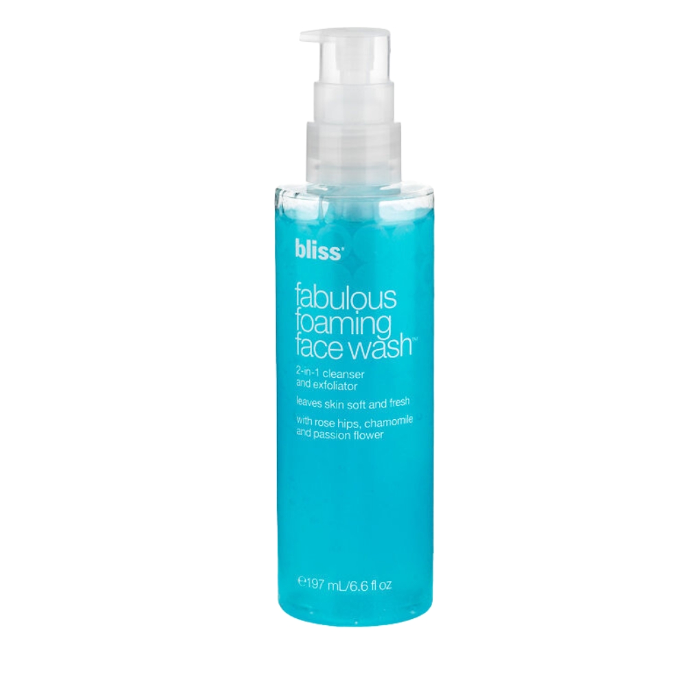 Bliss Fabulous Foaming Face Wash Cleanser & E..