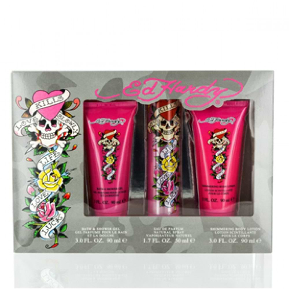 Christian Audigier Ed Hardy Gift Set for Women