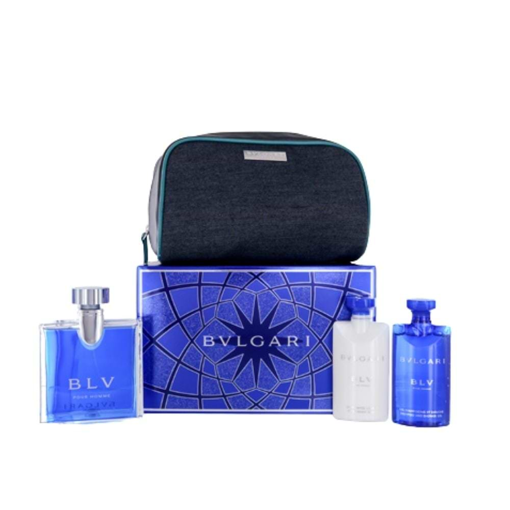 Bvlgari BLV Pour Homme EDT for Men Gift Set