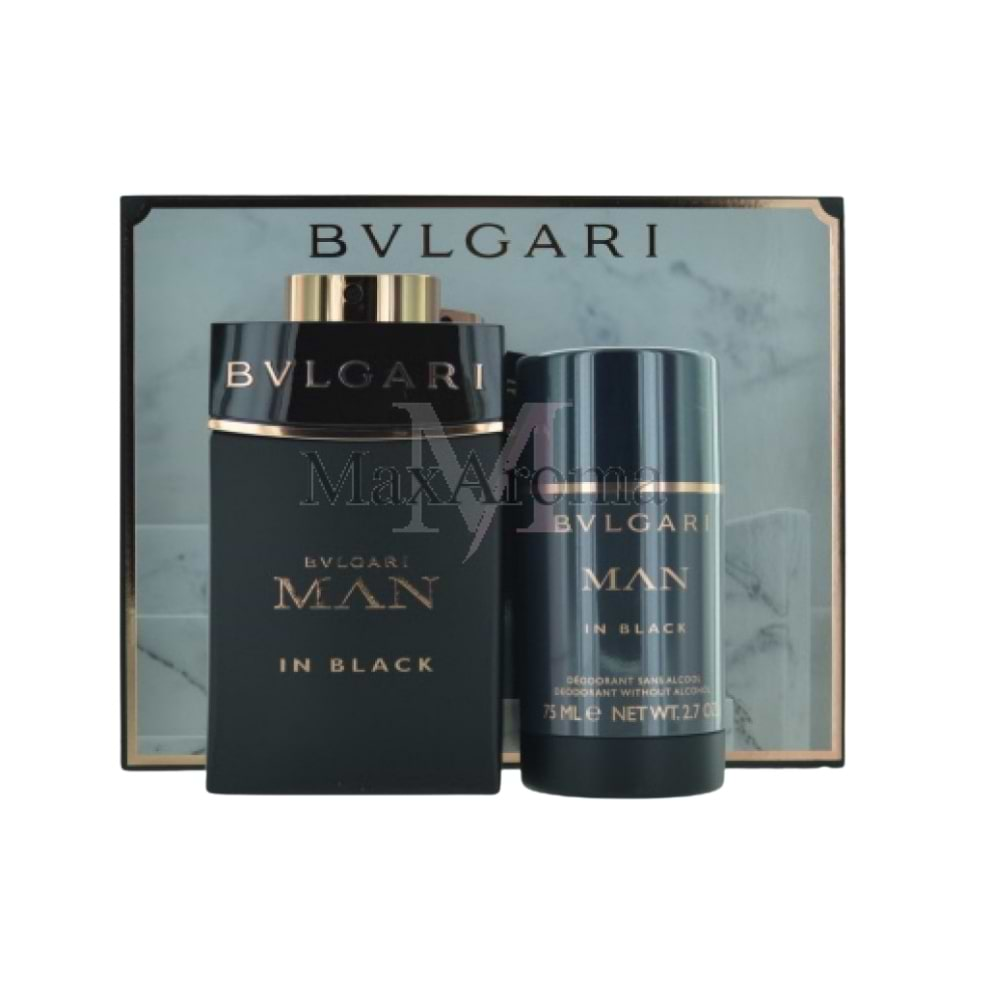 Bvlgari Man In Black EDP Gift Set