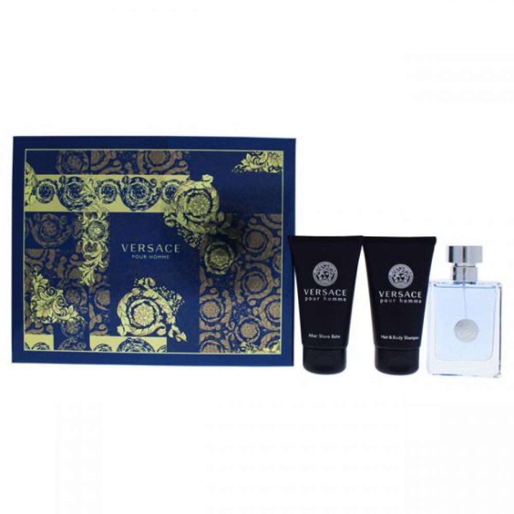 Versace Versace Pour Homme 3 Pc Gift Set