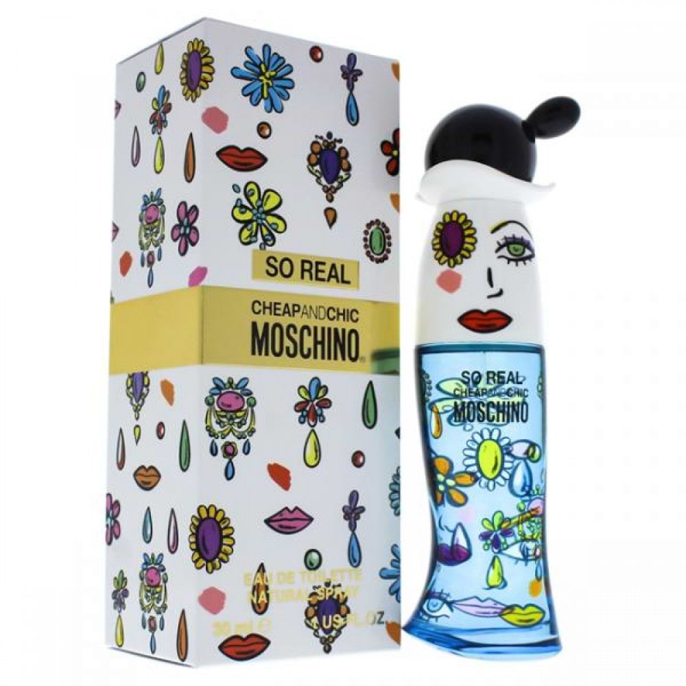 Moschino Cheap And Chic So Real For Women Edt..