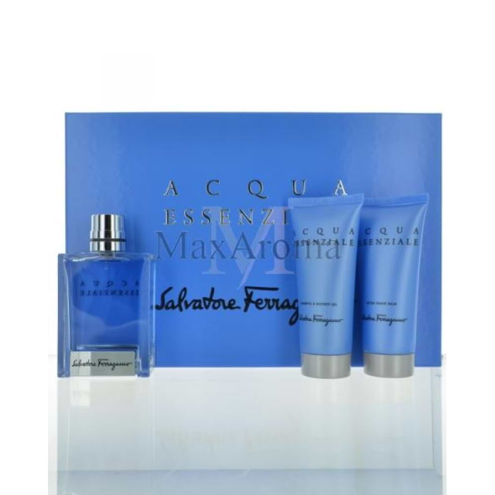 Salvatore Ferragamo Acqua Essenziale Gift Set for Men