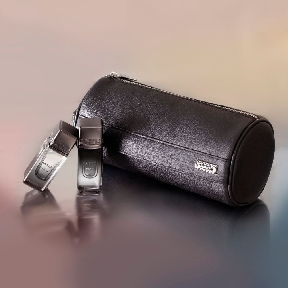 TUMI Gift set 2 x15ml units and  Dopp Kit