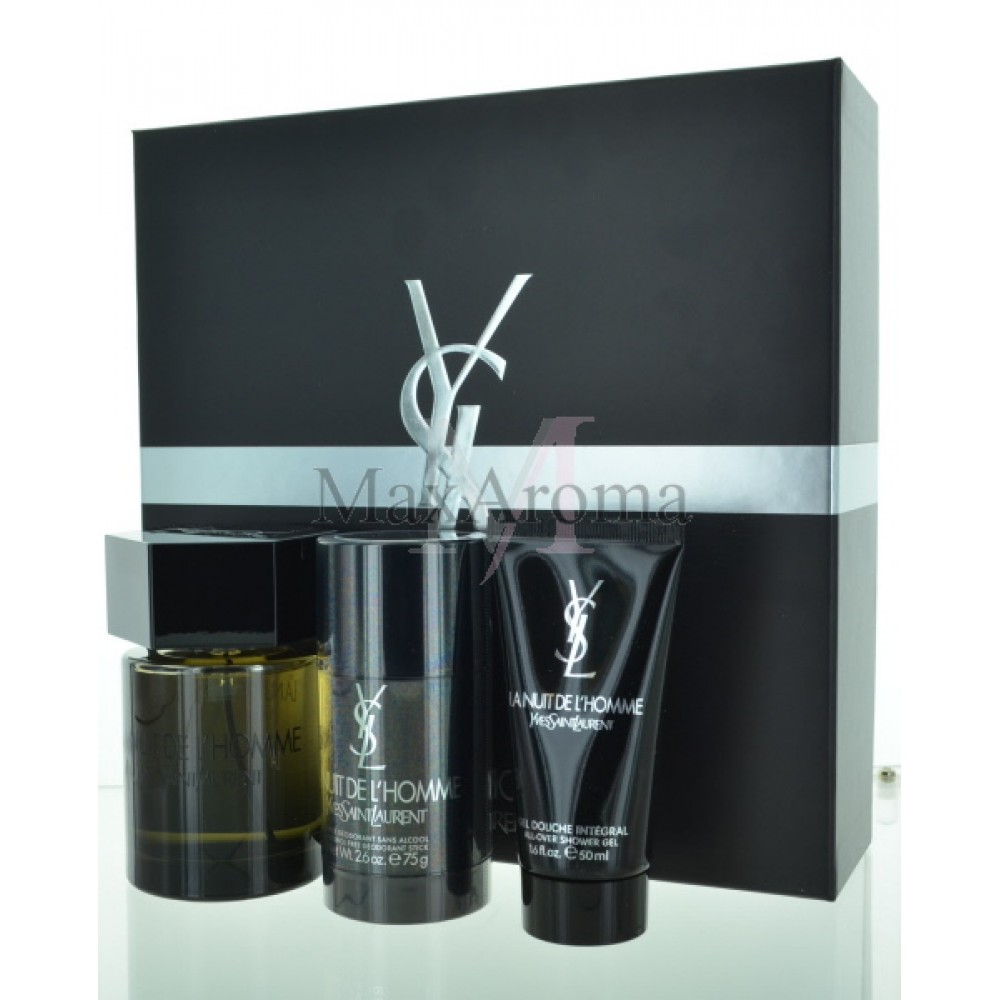 Yves Saint Laurent La Nuit De L\'homme Gift Set for Men