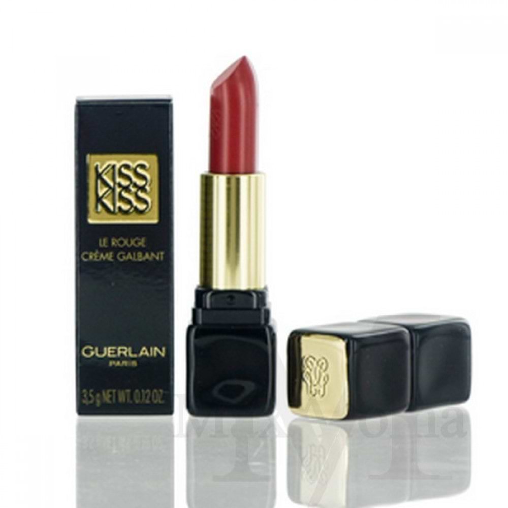 Guerlain Kiss Kiss Creamy Satin Finish Lipstick (320)RED INSOLENCE