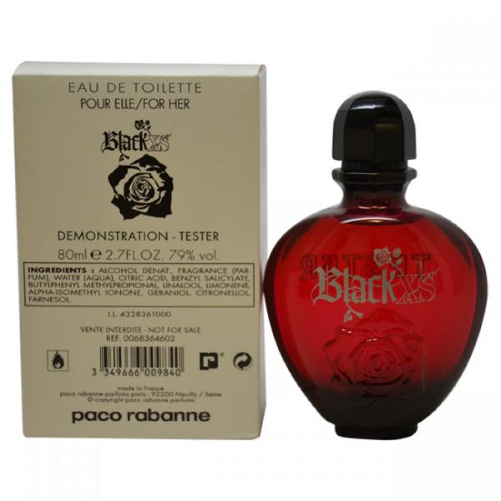 Paco Rabanne Perfume Black oz XS 2.7 For Women