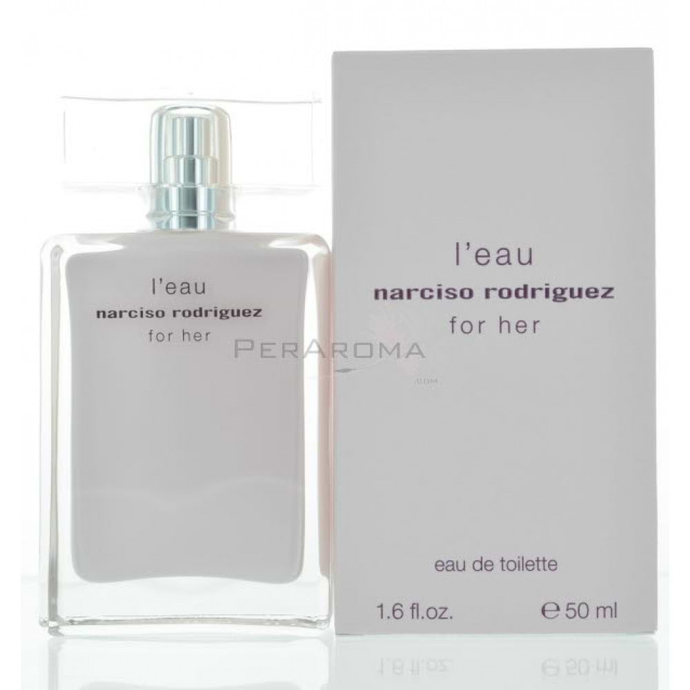 L\'eau for Her by Narciso Rodriguez Eau De Toilette 1.6 oz 50 ml Spray for  Women