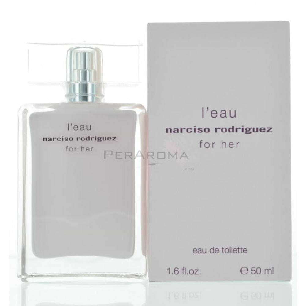 L\'eau for Her by Narciso Rodriguez Eau De Toilette 1.6 oz 50 ml Spray for  Women