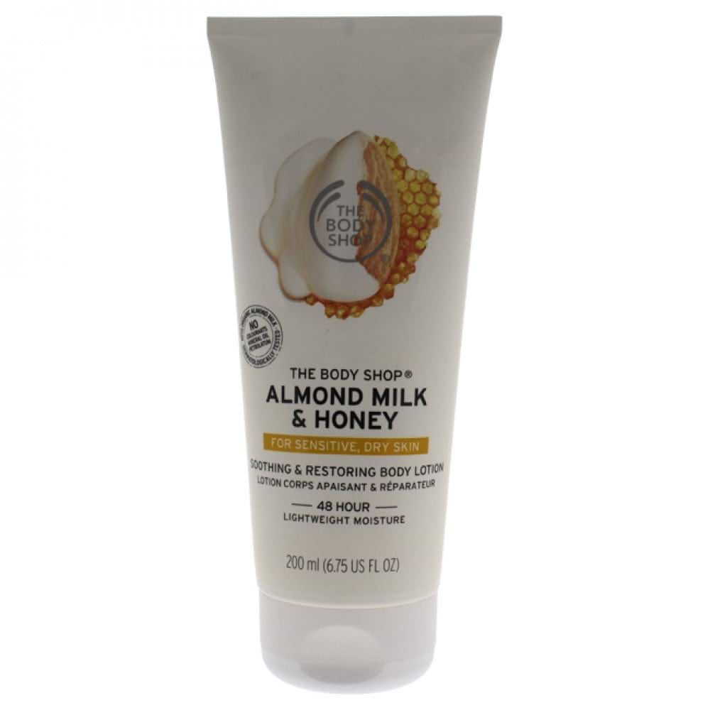 The Body Shop Almond Milk & Honey Body Lotion..