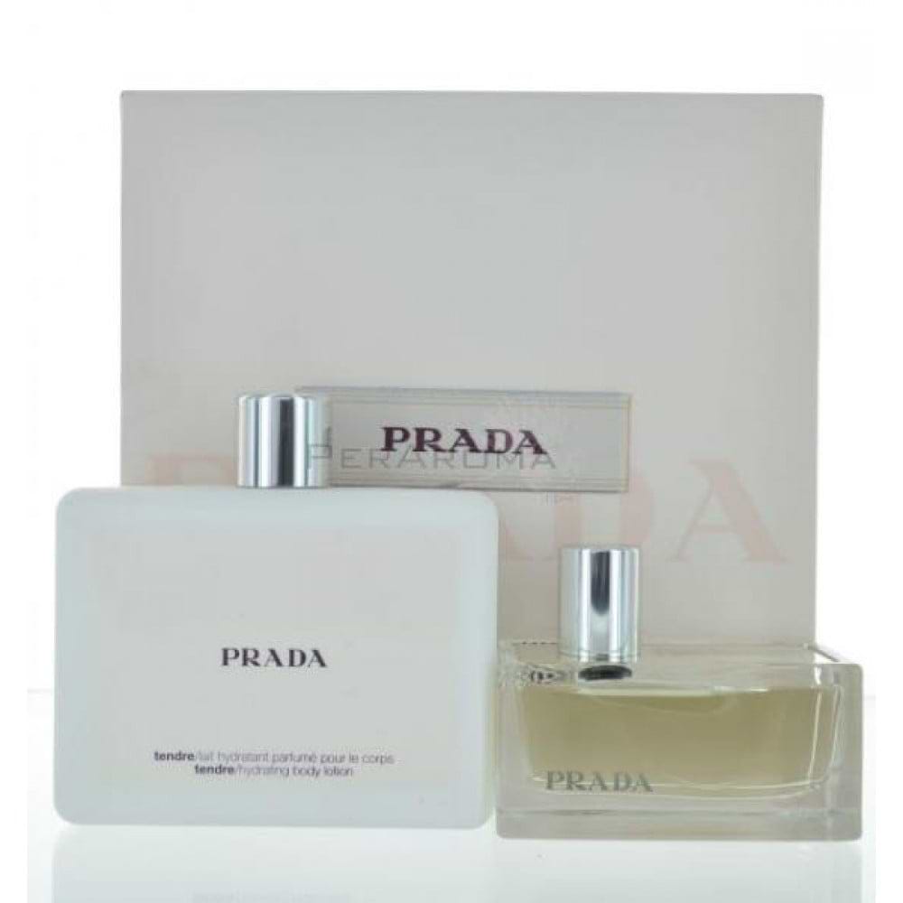 Amber tendre by Prada Gift Set for Women 2 piece Gift Set for Women