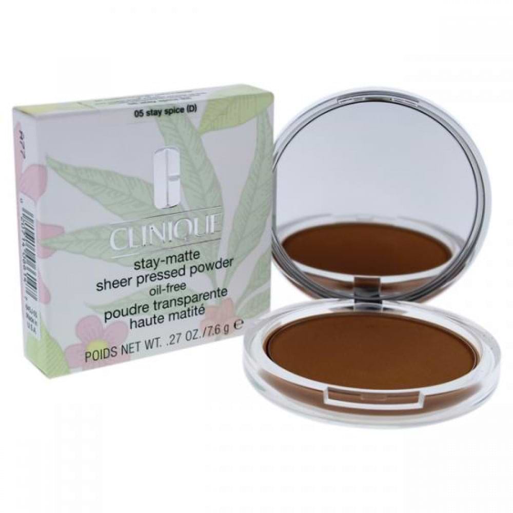 Clinique Stay Matte Sheer Pressed Powder - 05 Stay Spice