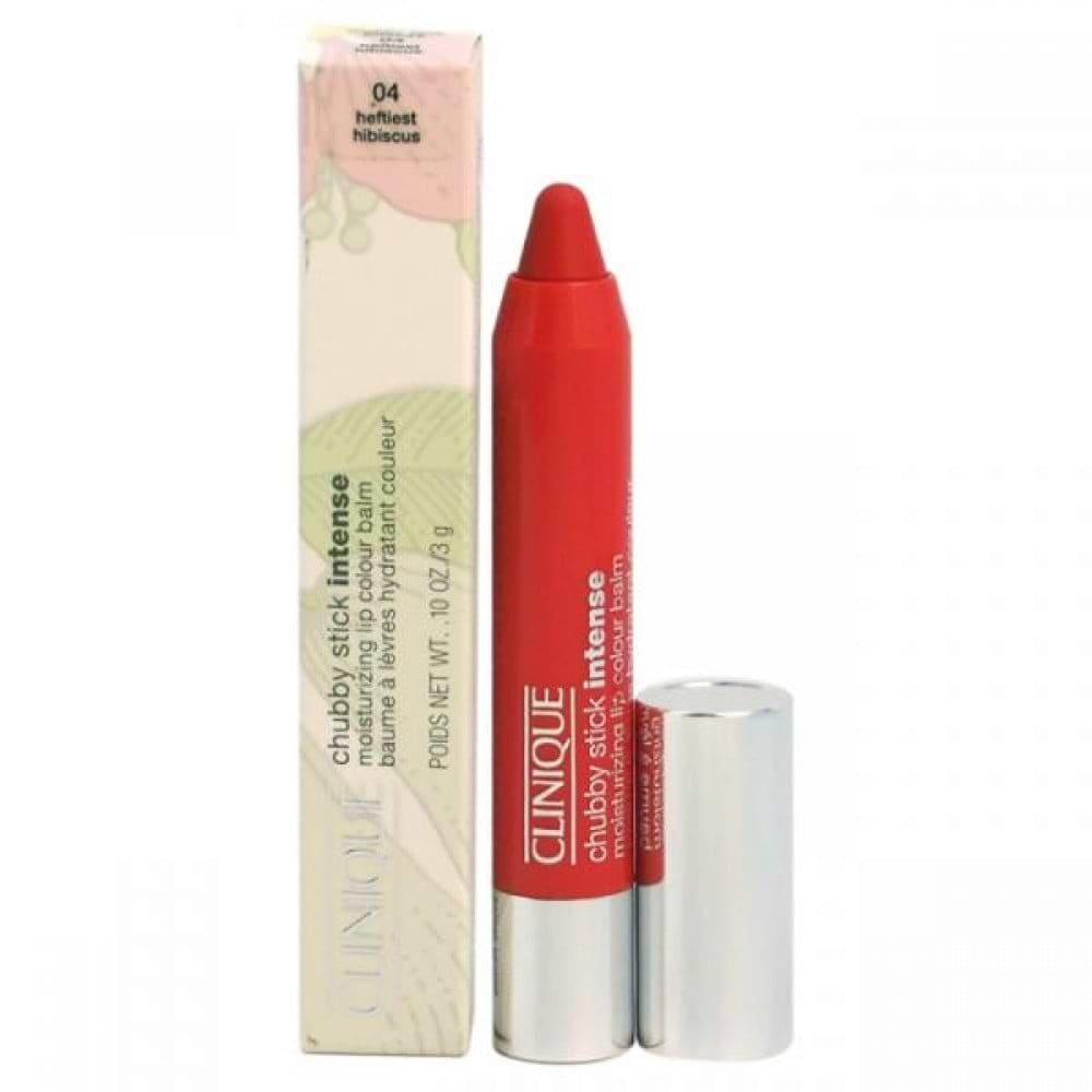 Clinique Chubby Stick Moisturizing Lip Colour Balm # 04 Heftiest Hibiscus