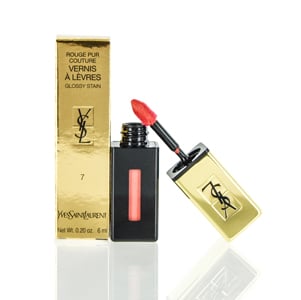 Yves Saint Laurent Rouge Pur Couture Glossy Stain -7 Corail Aquatique