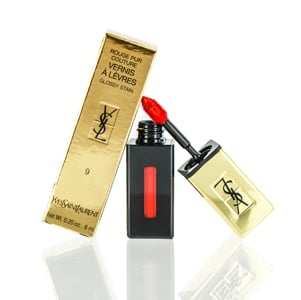 Yves Saint Laurent Rouge Pur Couture Glossy Stain 9 Rouge Laque