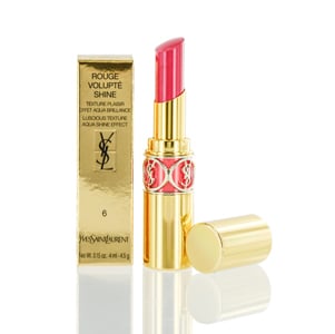 Yves Saint Laurent Rouge Volupte Shine Lipstick - 6 Pink Safari