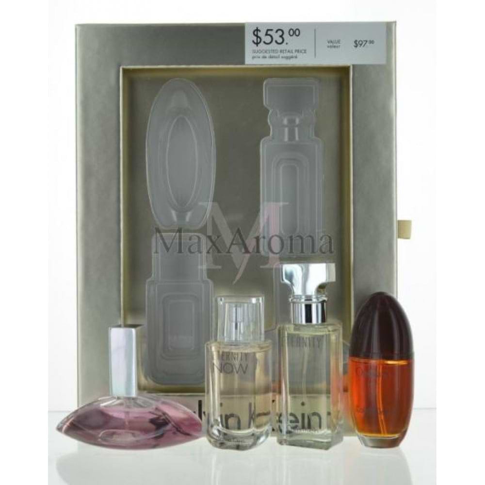 calvin klein 4 piece perfume Mini Set  for Wo..