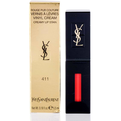 Yves Saint Laurent Vinyl Cream Lip Stain - # 411 Rhythm Red