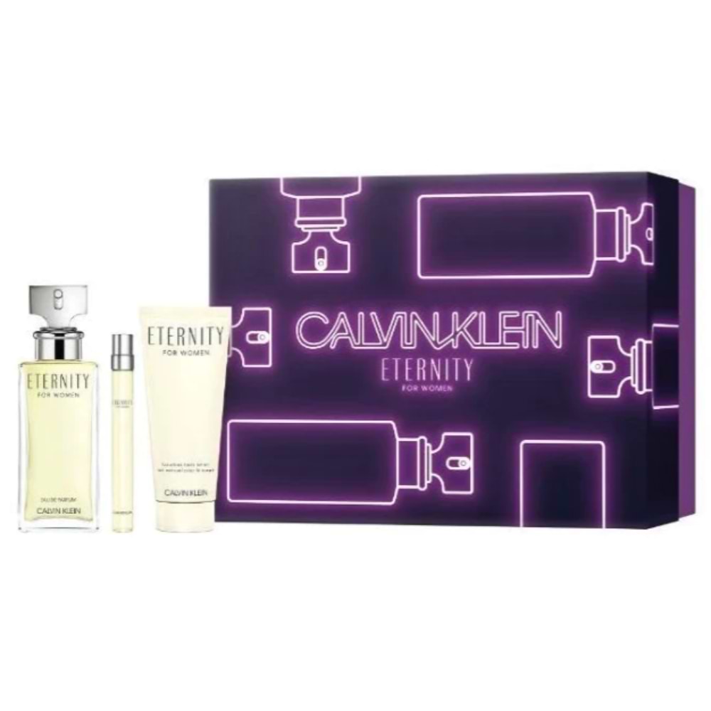 Calvin Klein Eternity 3PC Gift Set for Women