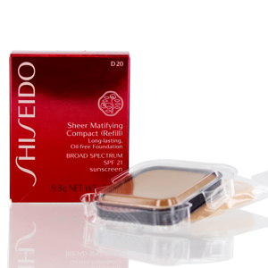Shiseido Sheer Matifying Foundation Refill (d20 Rich Brown)