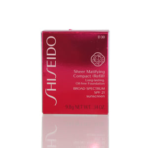 Shiseido Sheer Matifying Foundation Refill (d30 Very Rich Brown)