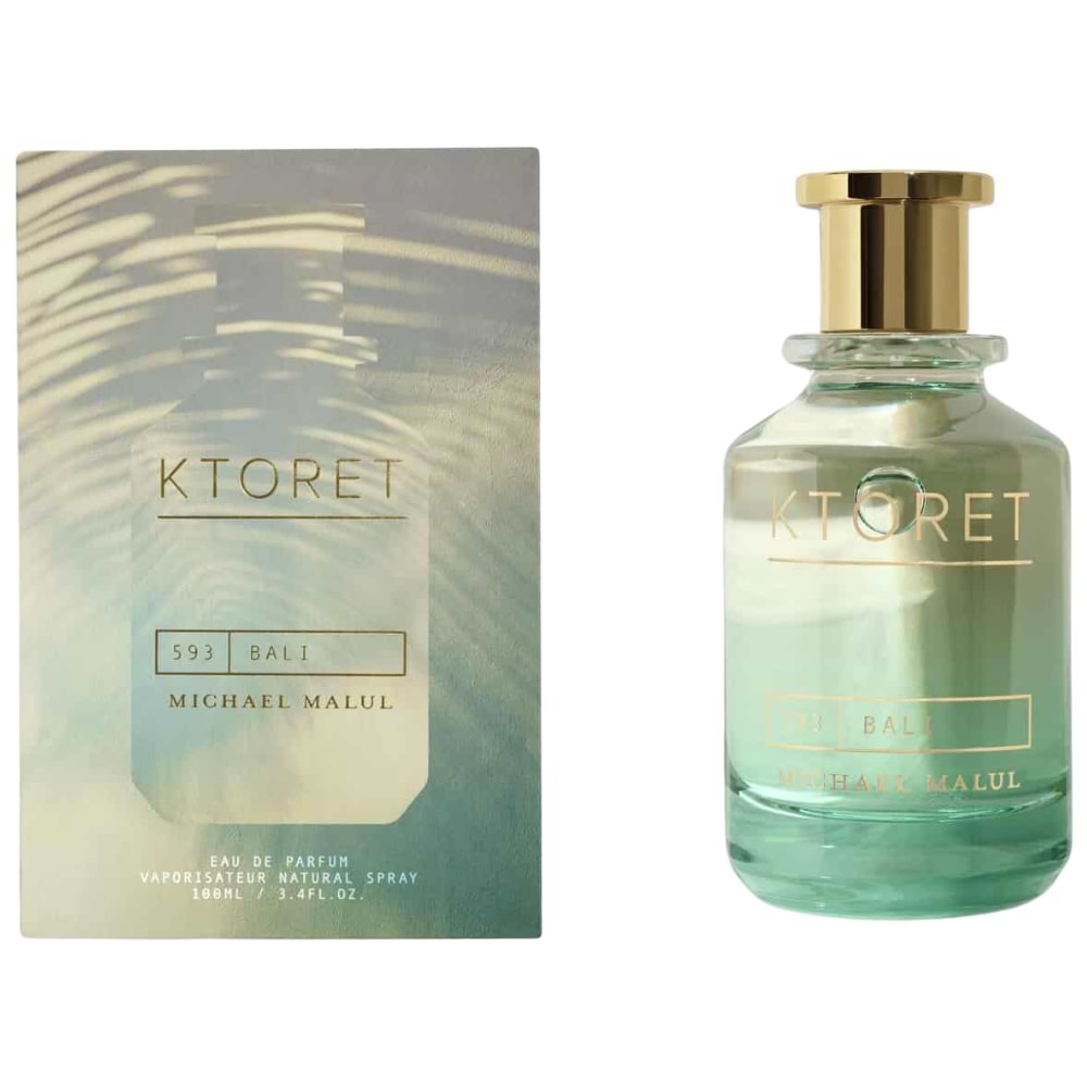 Ktoret 593 Bali Eau De Parfum Spray By Michael Malul - 3.4 oz Ktoret 593 Bali Eau De Parfum Spray By Michael Malul - 3.4 oz