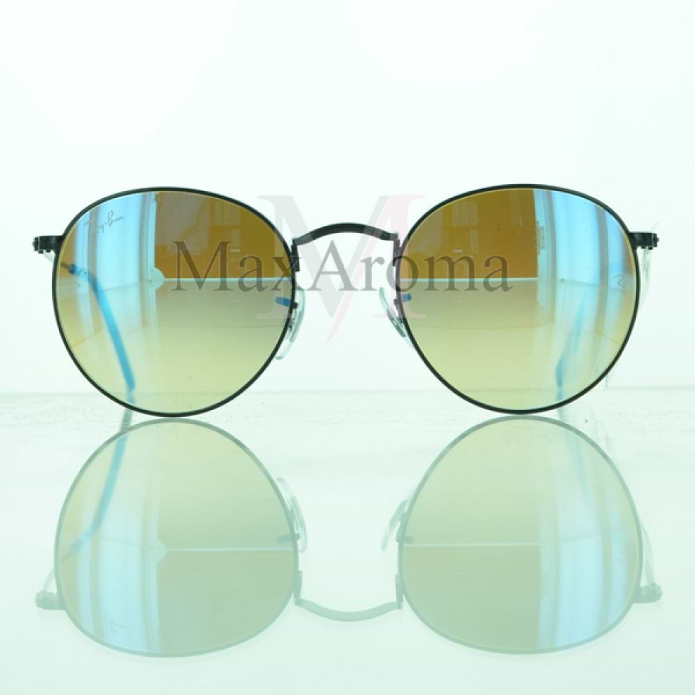 Ray Ban  RB3447 002/4O ROUND FLASH LENSES GRADIENT Sunglasses