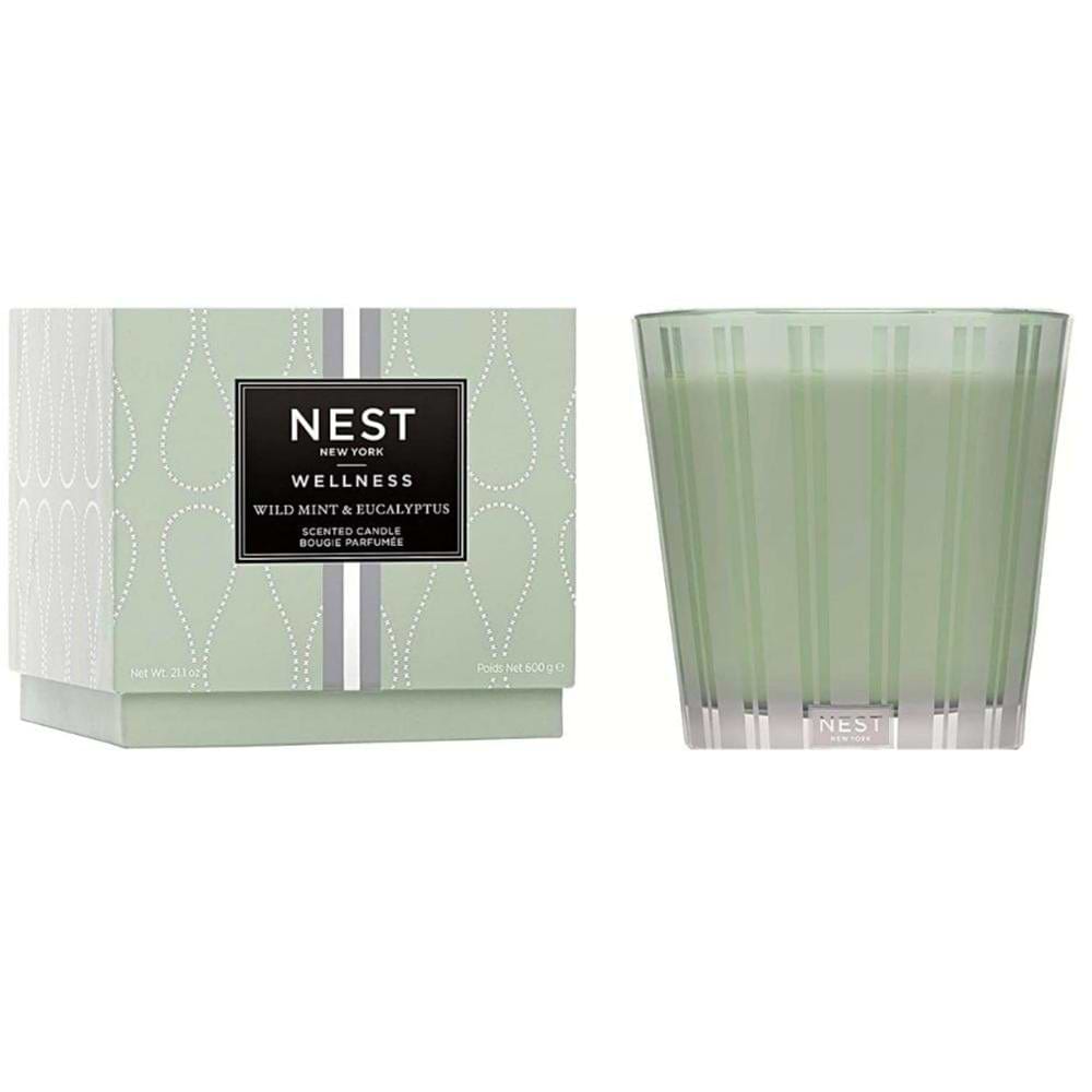Nest Fragrances Wild Mint and Eucalyptus 3 Wick Candle
