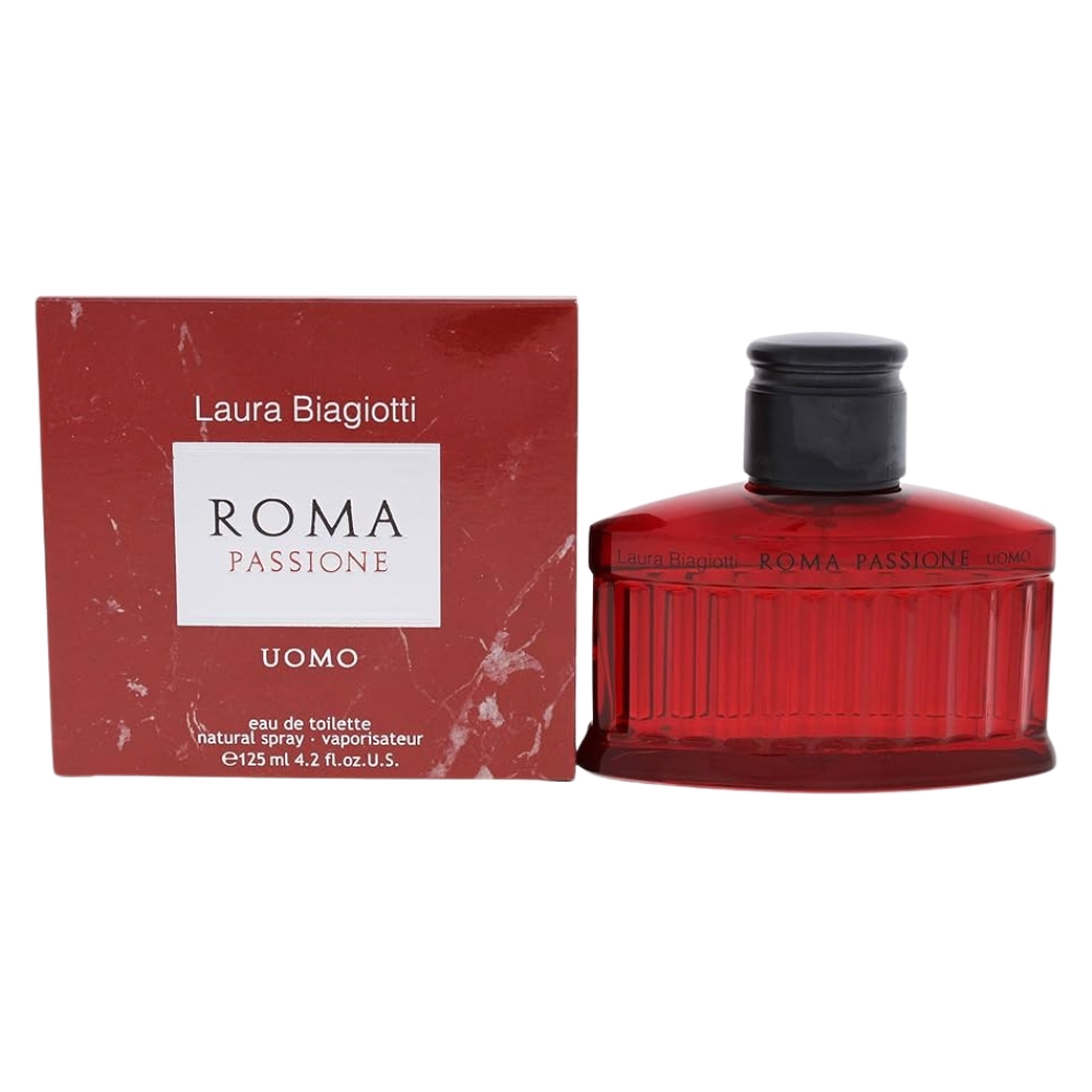 Roma Uomo by Laura Biagiotti, 4.2 oz Eau De Toilette Spray for Men